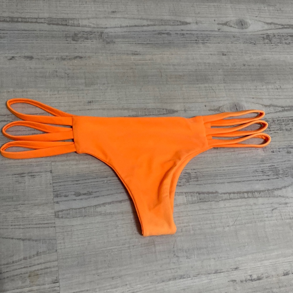 Jypsea Local neon orange bikini bottoms